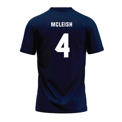 UNH - NCAA Football : Tommy McLeish - Blue Premium Football Jersey-1