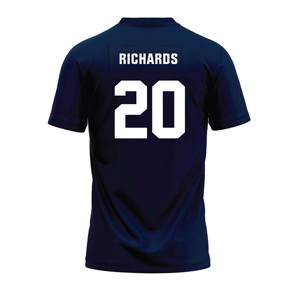 UNH - NCAA Football : Nijah Richards - Blue Premium Football Jersey-1