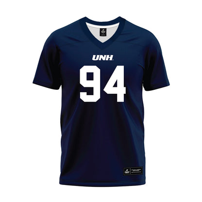 UNH - NCAA Football : Chief Ebana - Blue Premium Football Jersey-0
