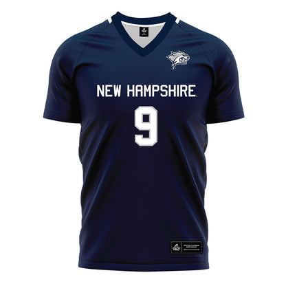 UNH - NCAA Men's Soccer : David Davila - Blue Soccer Jersey-0