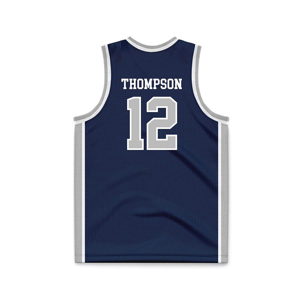 UNH - NCAA Women's Basketball : Kassidy Thompson - Blue Basketball Jersey-1