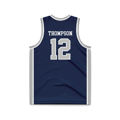 UNH - NCAA Women's Basketball : Kassidy Thompson - Blue Basketball Jersey-1