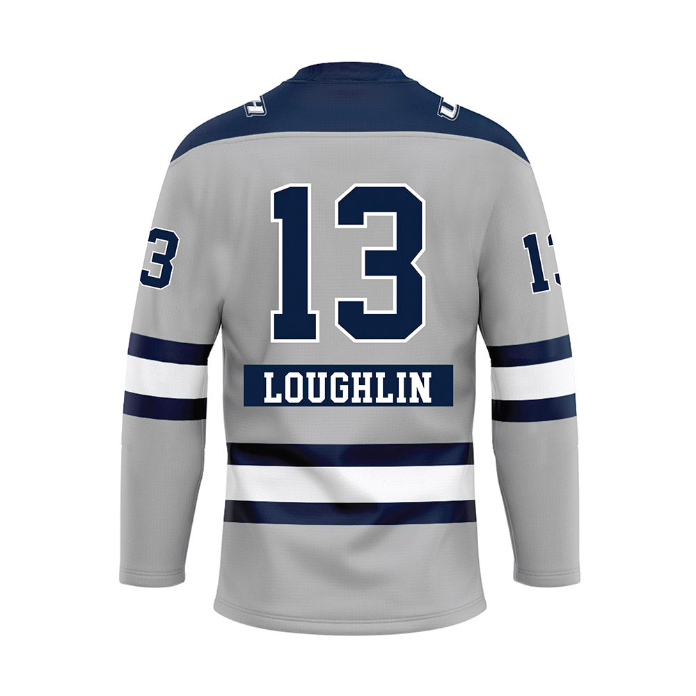 UNH - NCAA Women's Ice Hockey : Julia Loughlin - White Hockey Jersey-1