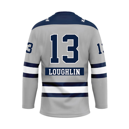 UNH - NCAA Women's Ice Hockey : Julia Loughlin - White Hockey Jersey-1