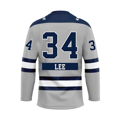 UNH - NCAA Women's Ice Hockey : Vera Lee - White Hockey Jersey-1