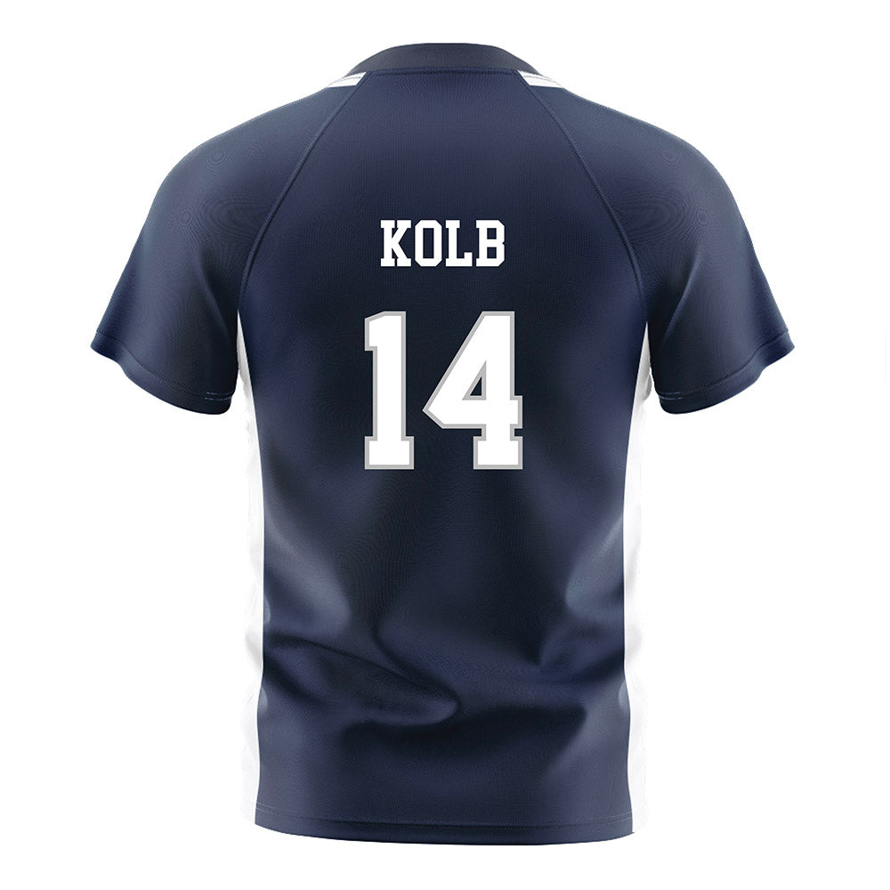 UNH - NCAA Women's Soccer : Maddie Kolb - Blue Soccer Jersey-1