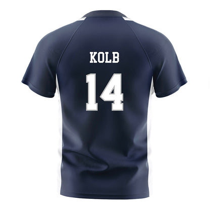 UNH - NCAA Women's Soccer : Maddie Kolb - Blue Soccer Jersey-1