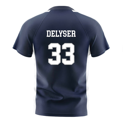 UNH - NCAA Women's Soccer : Chloe DeLyser - Blue Soccer Jersey-1