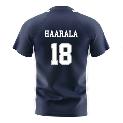 UNH - NCAA Women's Soccer : Summer Haarala - Blue Soccer Jersey-1