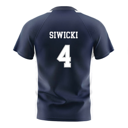 UNH - NCAA Women's Soccer : Olivia Siwicki - Blue Soccer Jersey-1