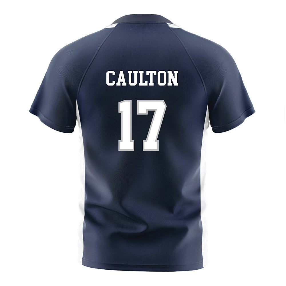 UNH - NCAA Women's Soccer : Greta Caulton - Blue Soccer Jersey-1