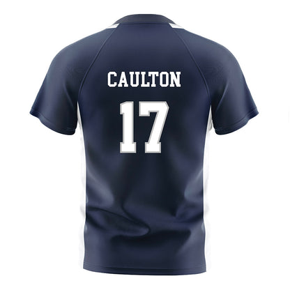UNH - NCAA Women's Soccer : Greta Caulton - Blue Soccer Jersey-1