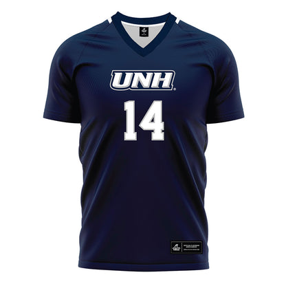 UNH - NCAA Women's Soccer : Maddie Kolb - Blue Soccer Jersey-0