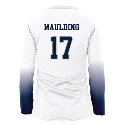 UNH - NCAA Women's Volleyball : Olivia Maulding - White Volleyball Jersey-1