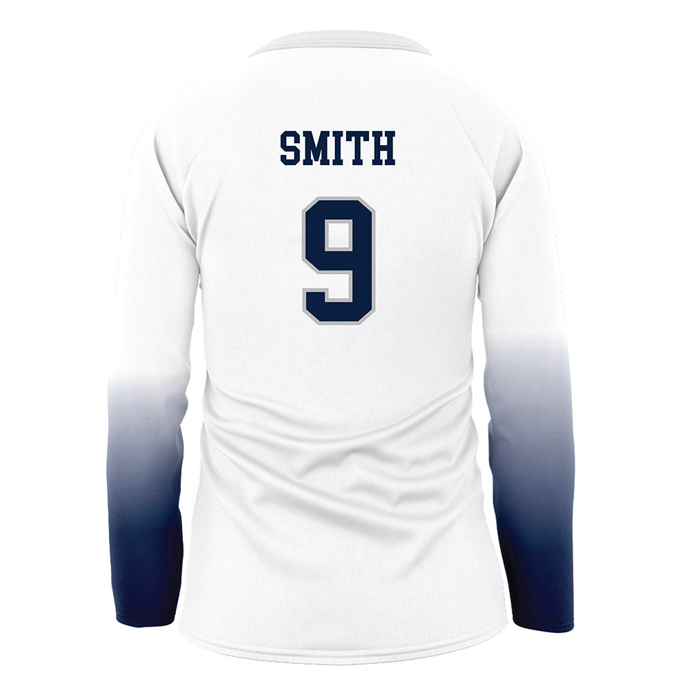 UNH - NCAA Women's Volleyball : Katie Smith - White Volleyball Jersey-1