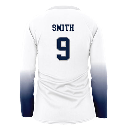 UNH - NCAA Women's Volleyball : Katie Smith - White Volleyball Jersey-1