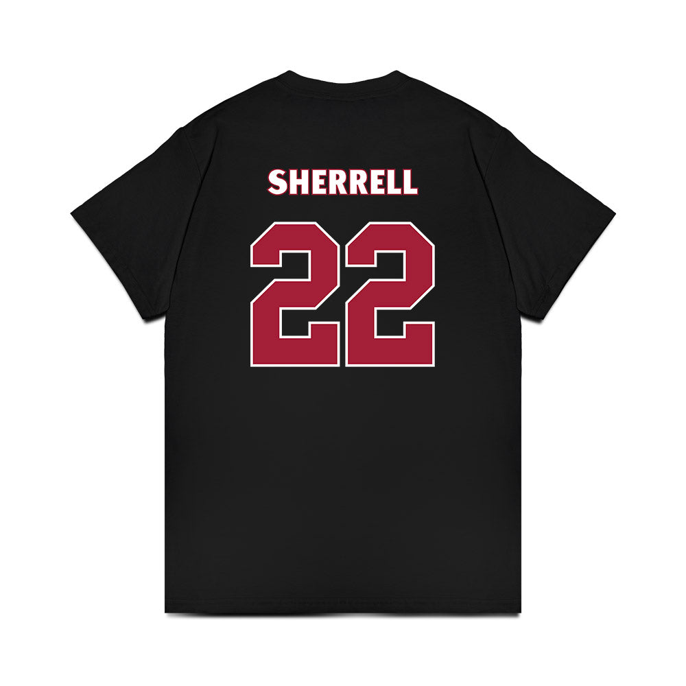 Alabama - NCAA Men's Basketball : Aiden Sherrell - Blue Collar Caricature Premium T-Shirt-1