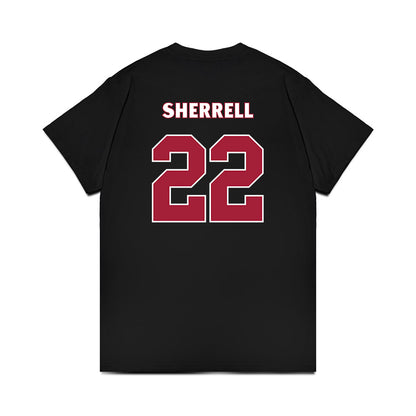 Alabama - NCAA Men's Basketball : Aiden Sherrell - Blue Collar Caricature Premium T-Shirt-1