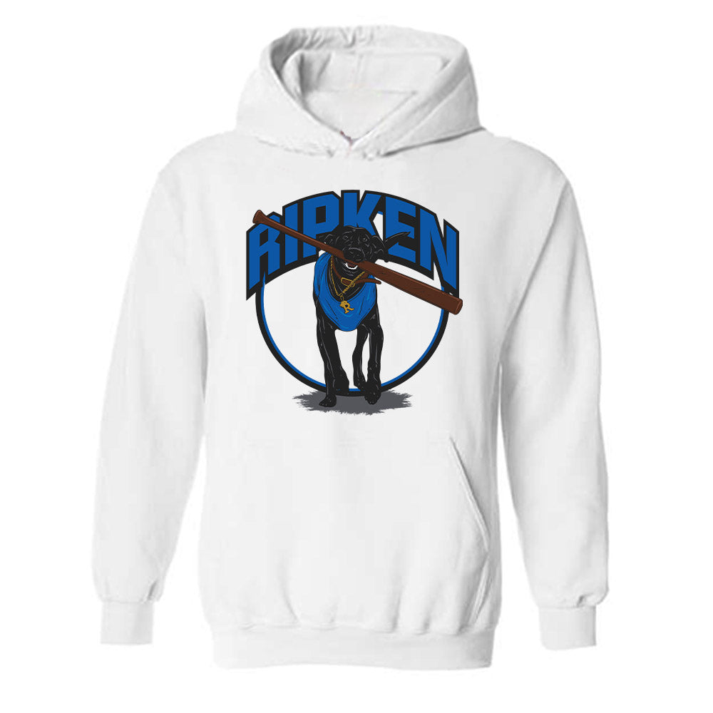 NC State - Ripken : - Durham Blue Graphic Hooded Sweatshirt-0