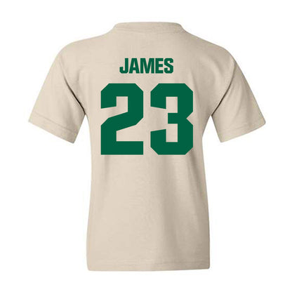 GGC - NCAA Men's Basketball : Brasen James - Youth T-Shirt-1