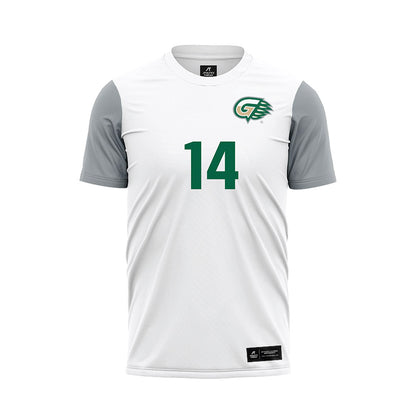 GCC - NCAA Men's Soccer : Cesar Rojas - White Soccer Jersey-0