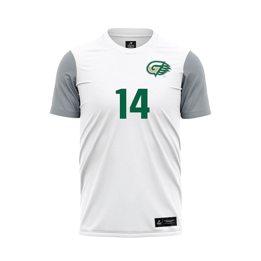 GCC - NCAA Men's Soccer : Cesar Rojas - White Soccer Jersey-0