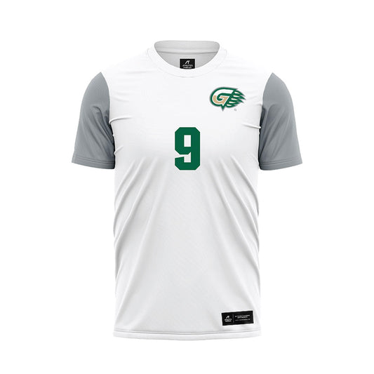 GCC - NCAA Men's Soccer : Joshua Orue - White Soccer Jersey-0