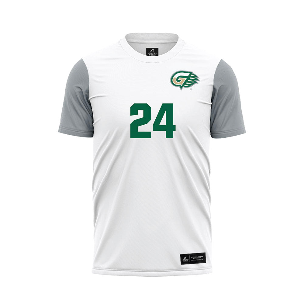 GGC - NCAA Men's Soccer : Diego Pereira - White Soccer Jersey-0