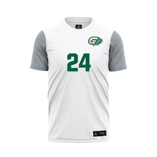 GGC - NCAA Men's Soccer : Diego Pereira - White Soccer Jersey-0