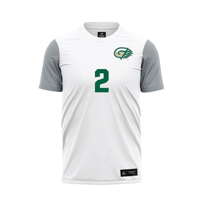 GGC - NCAA Men's Soccer : Michael Mallaburn - White Soccer Jersey-0