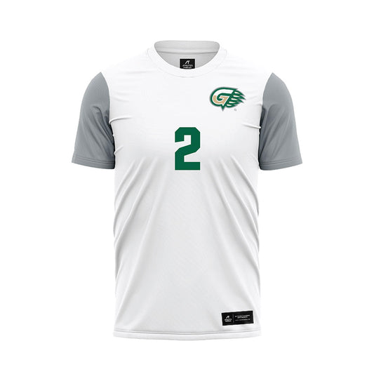 GGC - NCAA Men's Soccer : Michael Mallaburn - White Soccer Jersey-0