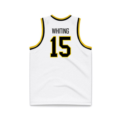 Iowa - NCAA Women's Basketball : Amari Whiting - White Basketball Jersey-1