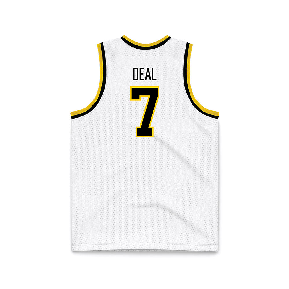 Iowa - NCAA Women's Basketball : Addie Deal - White Basketball Jersey-1