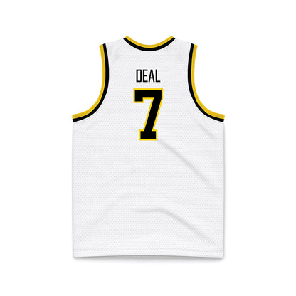 Iowa - NCAA Women's Basketball : Addie Deal - White Basketball Jersey-1