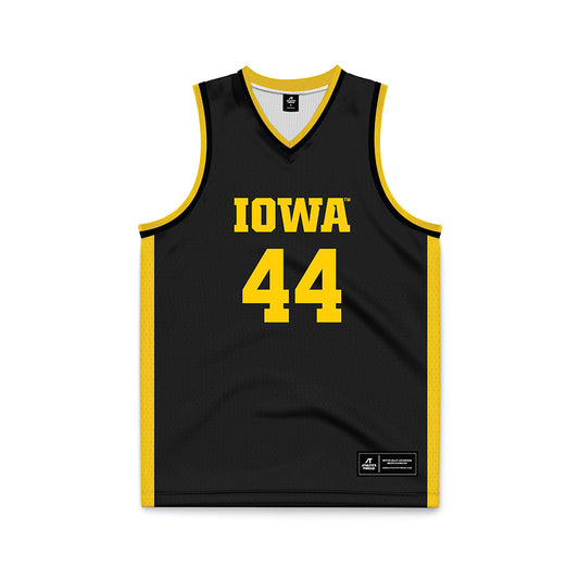 Iowa - NCAA Men's Basketball : Joey Matteoni - Basketball Jersey-0