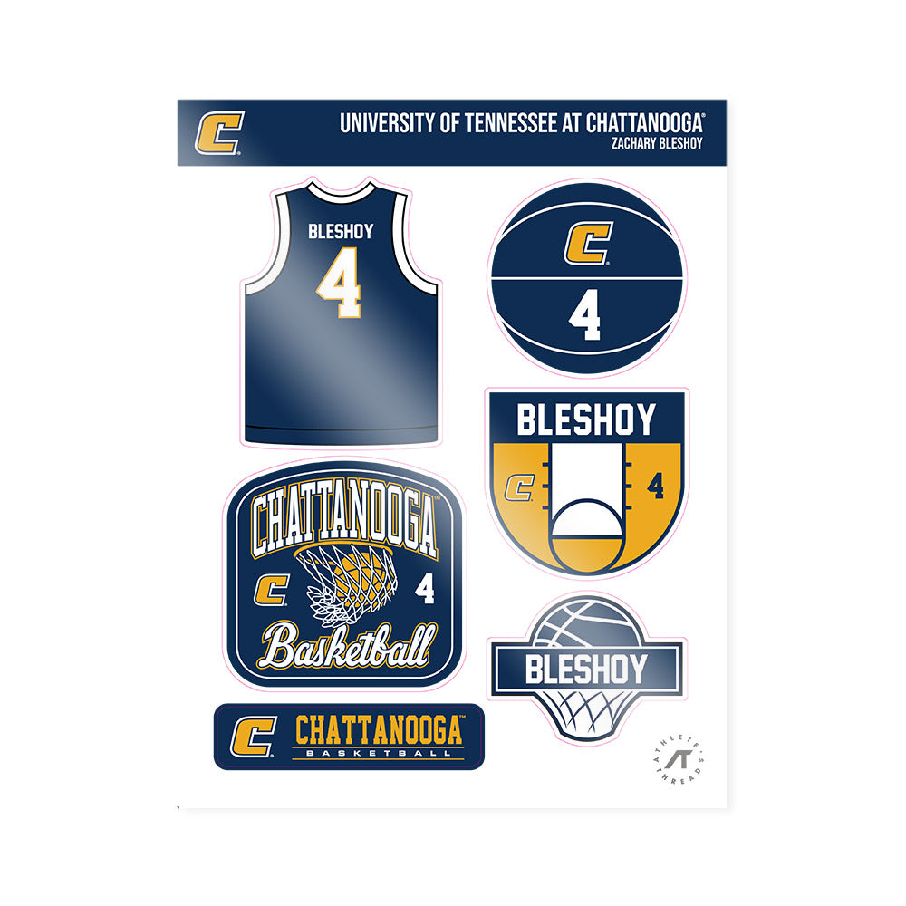 UTC - NCAA Men's Basketball : Zachary Bleshoy - Sticker Sheet-0