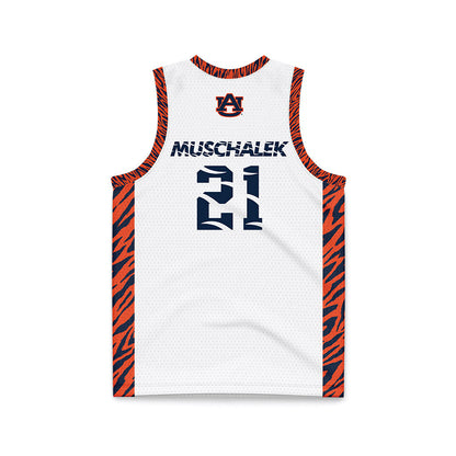 Auburn - NCAA Men's Basketball : Blake Muschalek - Basketball Jersey-1