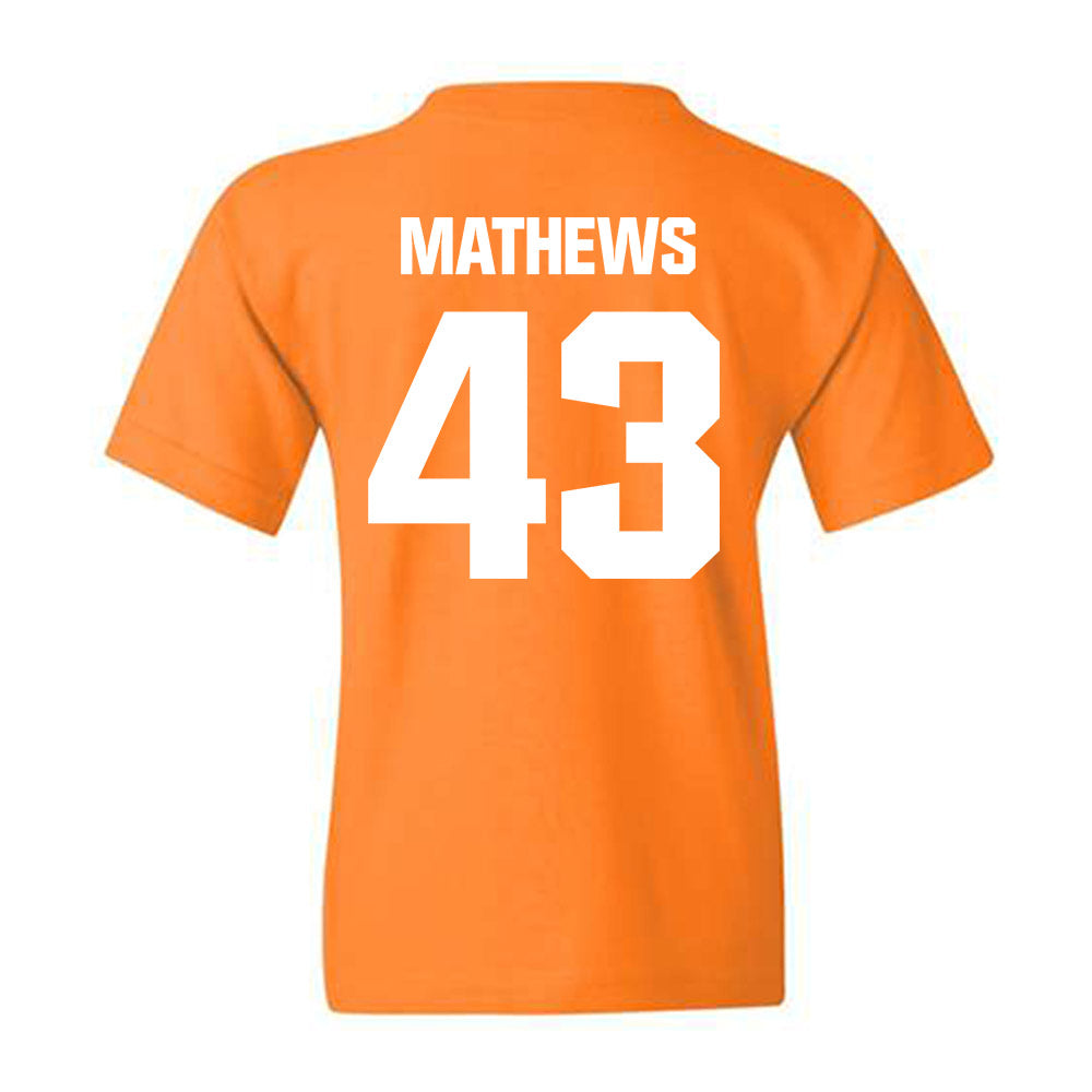 Tennessee - NCAA Football : Jackson Mathews - Classic Shersey Youth T-Shirt-1