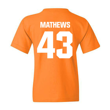 Tennessee - NCAA Football : Jackson Mathews - Classic Shersey Youth T-Shirt-1