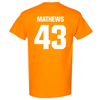 Tennessee - NCAA Football : Jackson Mathews - Classic Shersey T-Shirt-1