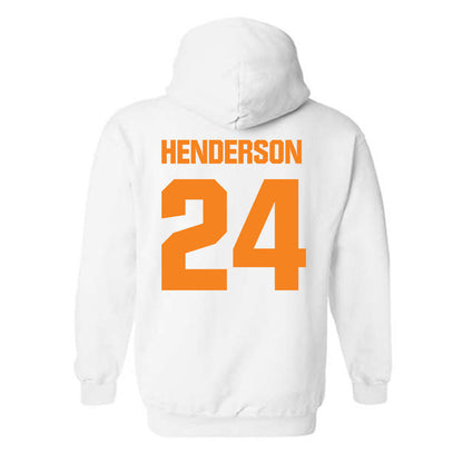 Tennessee - NCAA Men's Basketball : Troy Henderson - Classic Shersey Hooded Sweatshirt-1