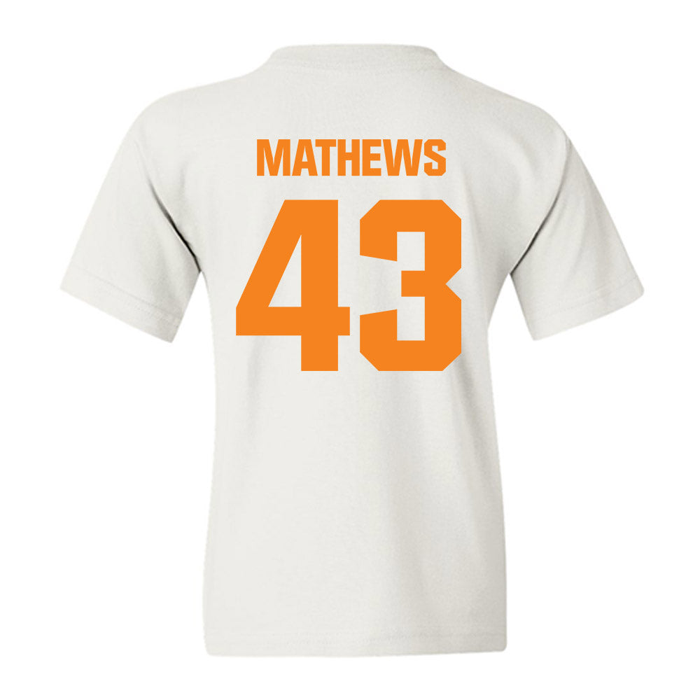Tennessee - NCAA Football : Jackson Mathews - Classic Shersey Youth T-Shirt-1