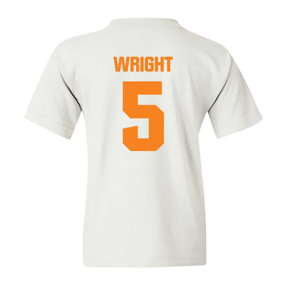 Tennessee - NCAA Baseball : Garrett Wright - Classic Shersey Youth T-Shirt-1