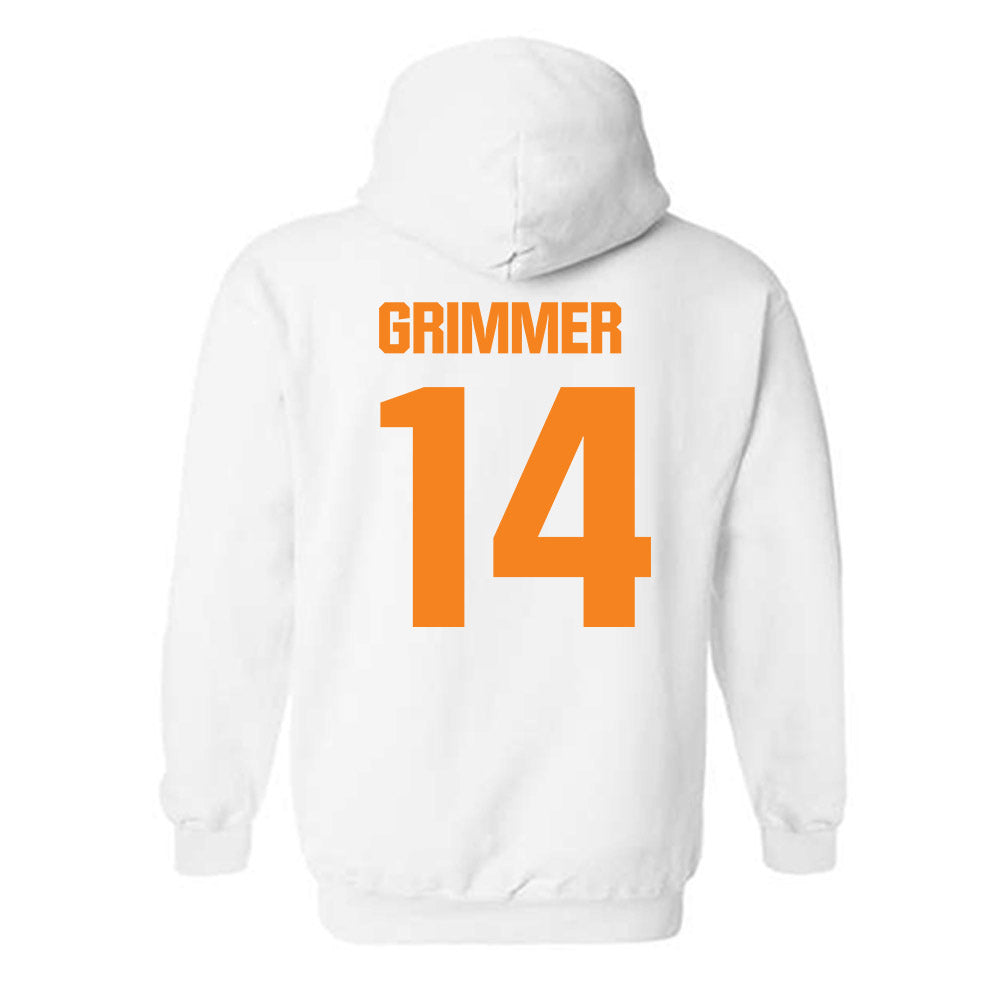 Tennessee - NCAA Baseball : Blake Grimmer - Classic Shersey Hooded Sweatshirt-1