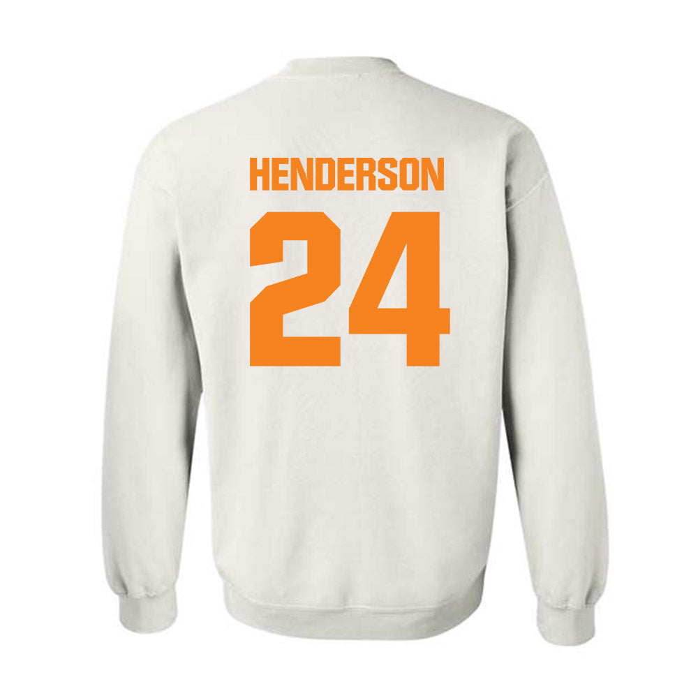 Tennessee - NCAA Men's Basketball : Troy Henderson - Classic Shersey Crewneck Sweatshirt-1