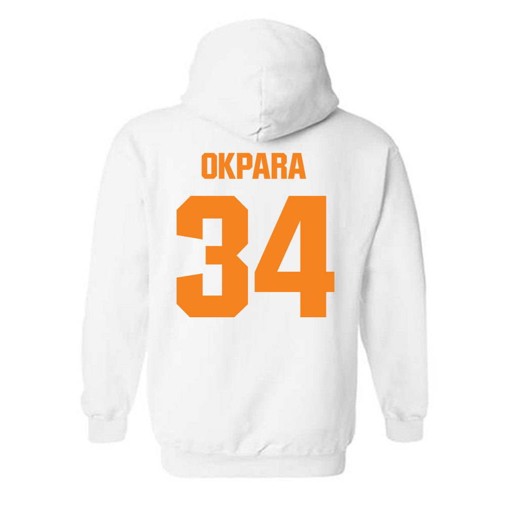 Tennessee - NCAA Men's Basketball : Felix Okpara - Classic Shersey Hooded Sweatshirt-1