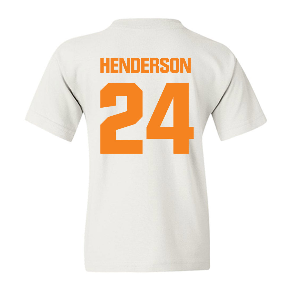 Tennessee - NCAA Men's Basketball : Troy Henderson - Classic Shersey Youth T-Shirt-1