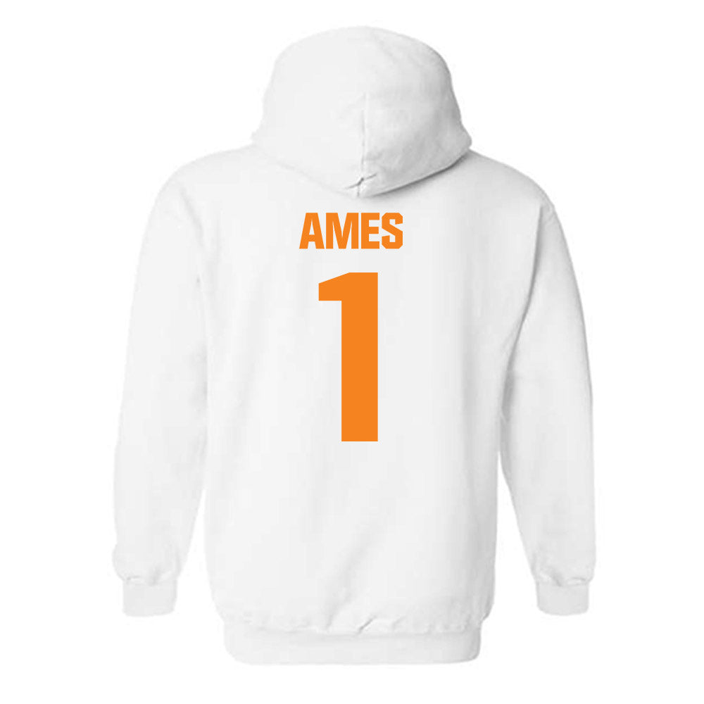 Tennessee - NCAA Men's Basketball : Darrin Ames - Classic Shersey Hooded Sweatshirt-1