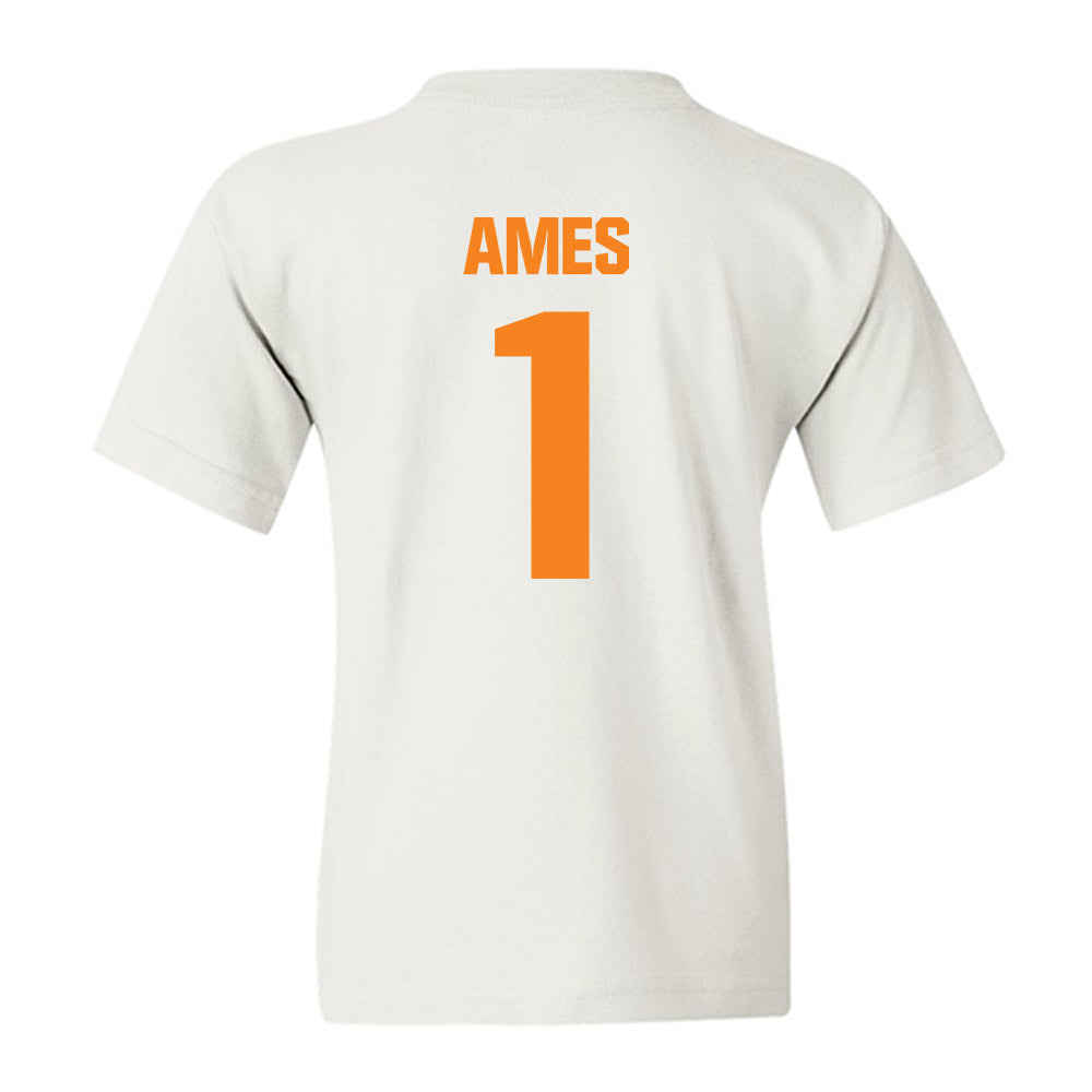 Tennessee - NCAA Men's Basketball : Darrin Ames - Classic Shersey Youth T-Shirt-1