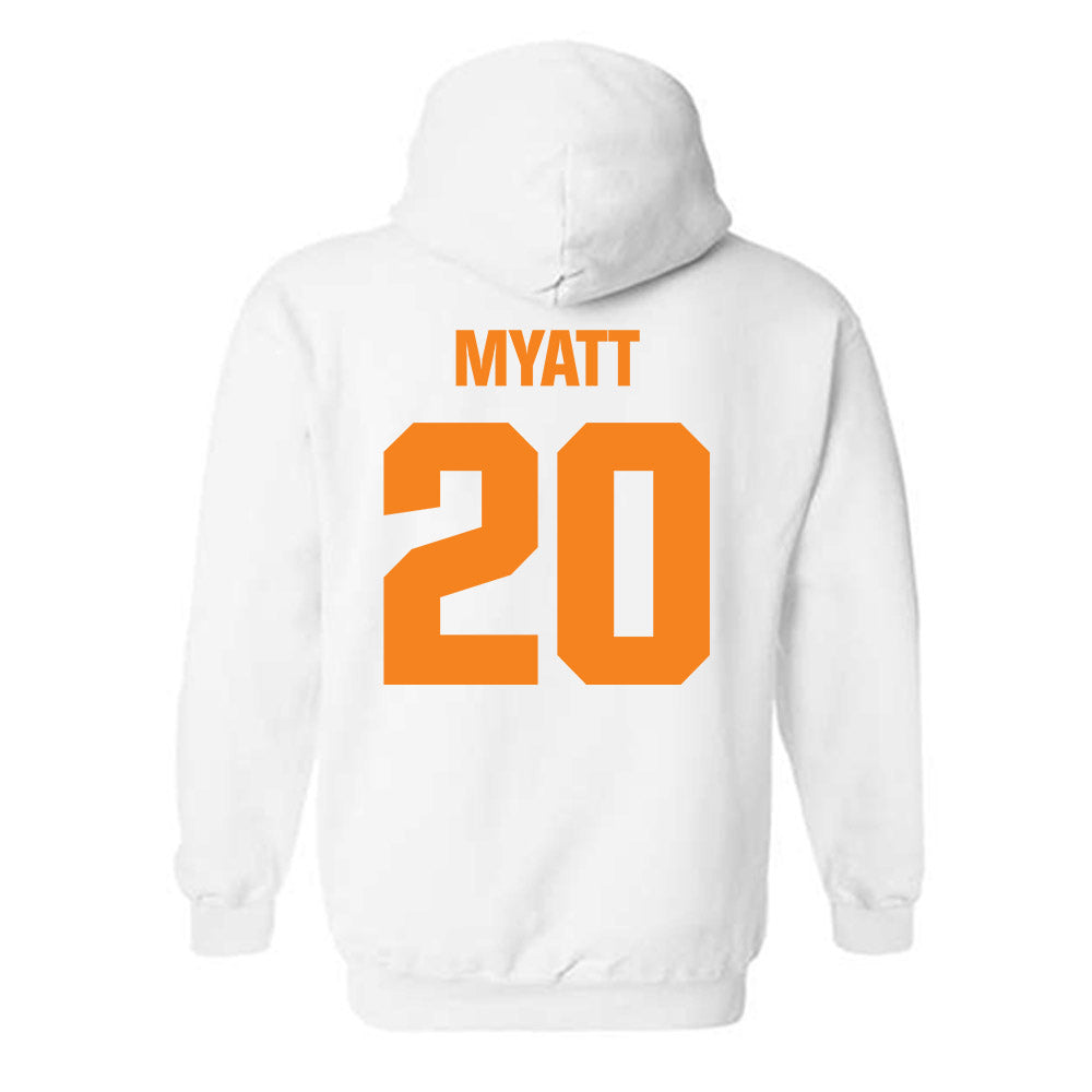 Tennessee - NCAA Baseball : Tyler Myatt - Classic Shersey Hooded Sweatshirt-1